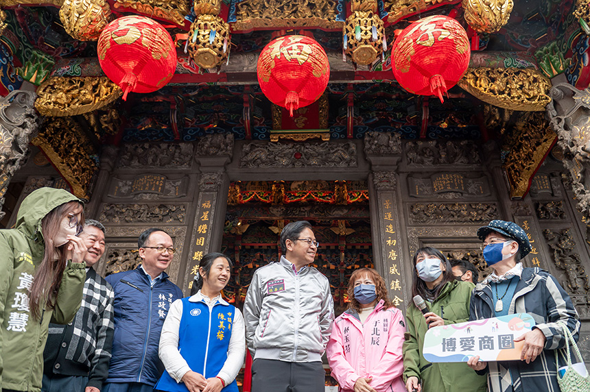 舊城再生重塑景福宮  張善政盼打造歷史亮點...