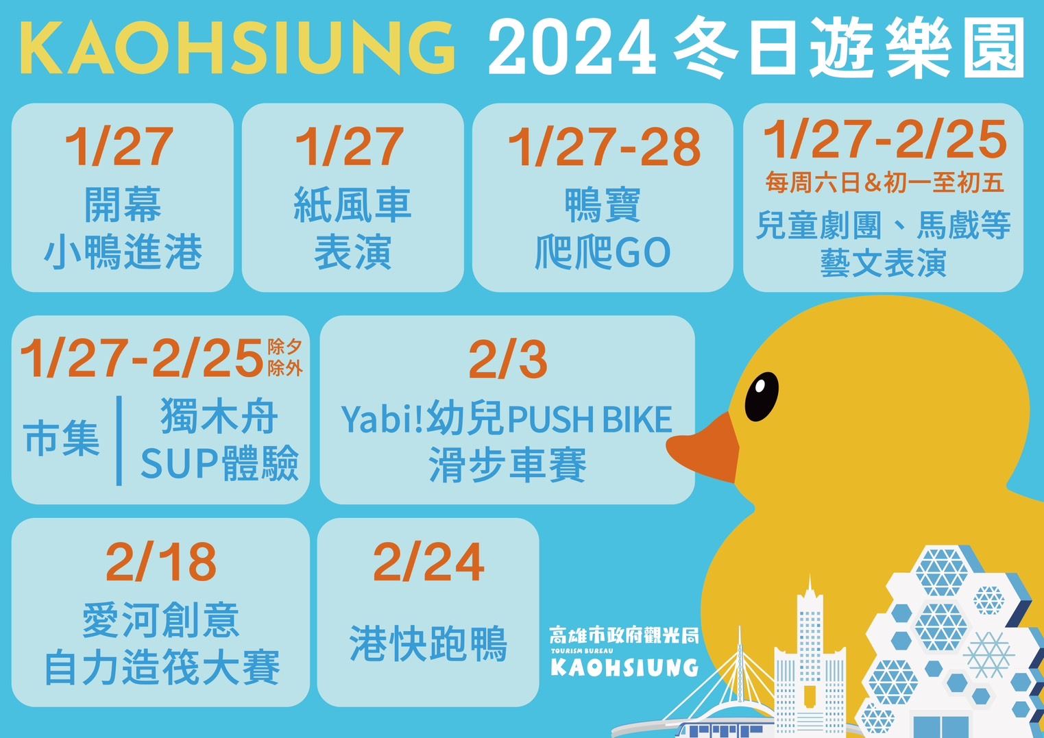 Kaohsiung Wonderland  冬日遊樂園登場  高雄體驗碼頭新樂園