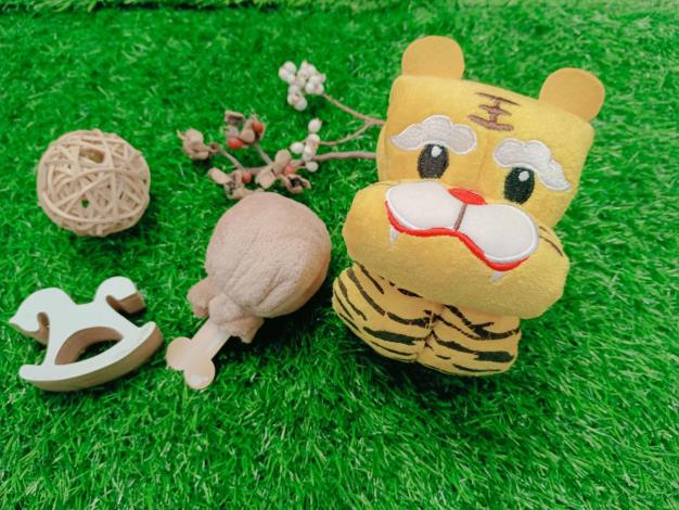 臺南古蹟限定「虎你好額 咬錢轉來」虎爺立體造型運動毛巾...