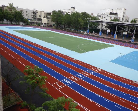 校園運動操場改造順利推動  跑出健康台南...