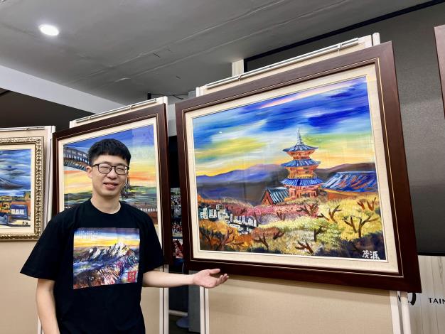 洪茂源油畫個展   看見不一樣的日本...