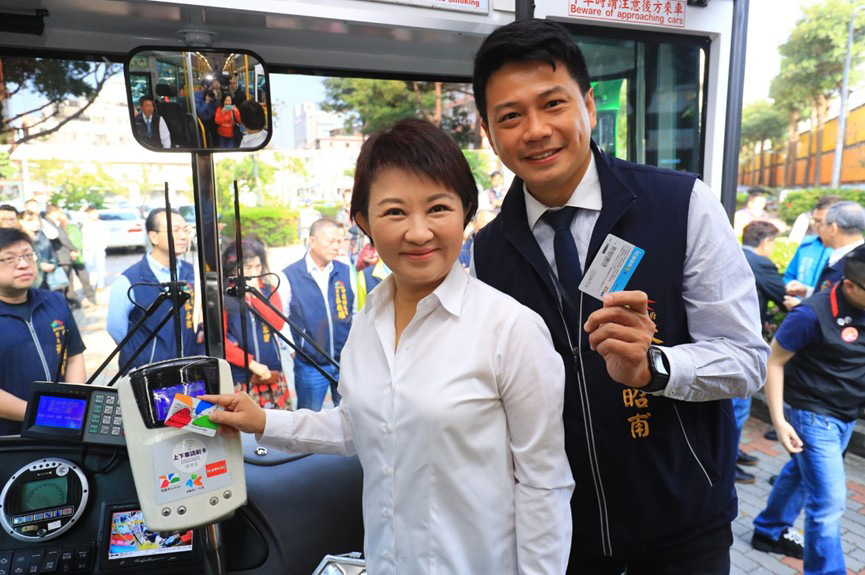 打造幸福低碳城市  台中大眾運輸服務再升級...