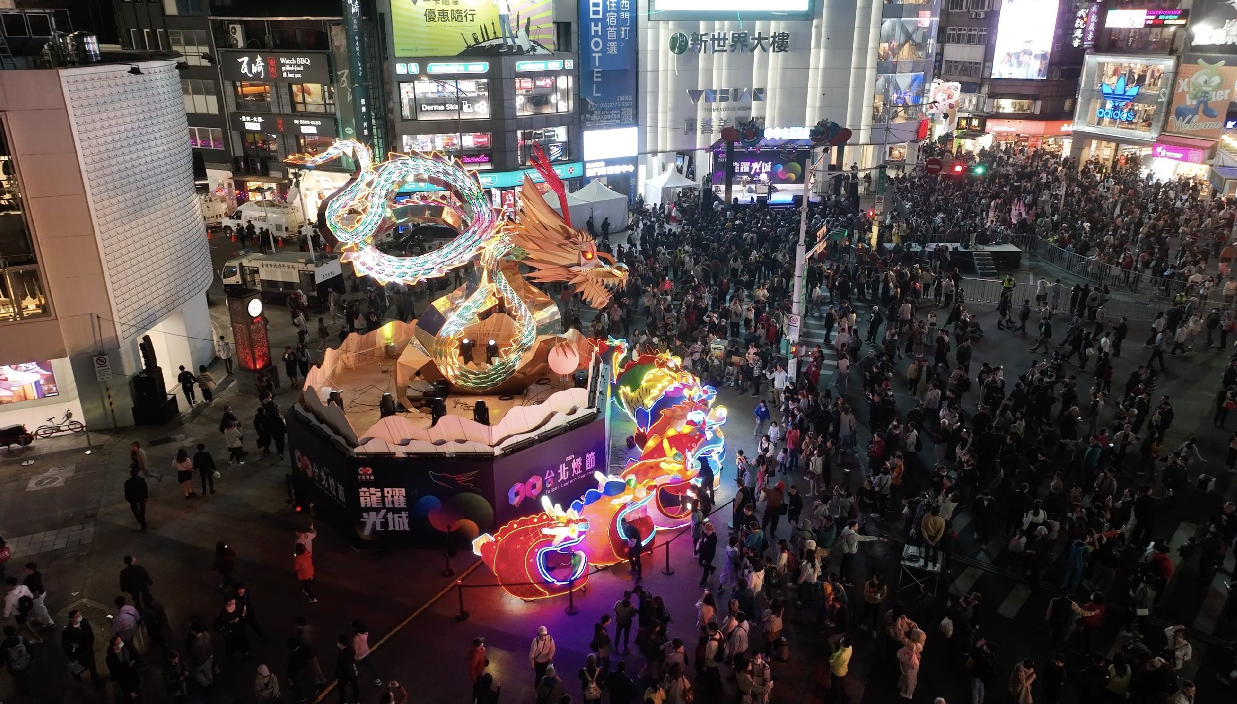 2024台北燈節主燈「城現光龍」純金屬打造 「三感」呈現設...