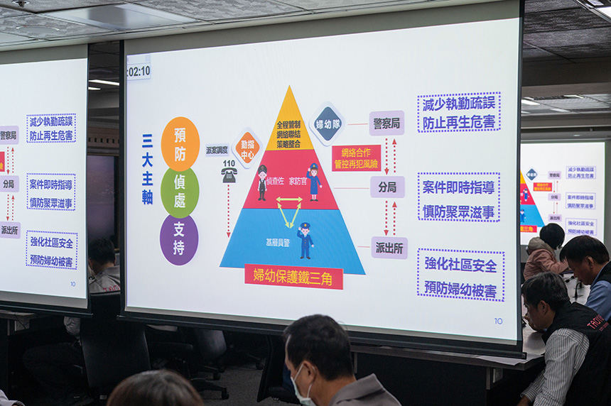 桃市警連兩年獲「紫絲帶獎」肯定  張善政盼持續深化婦幼...