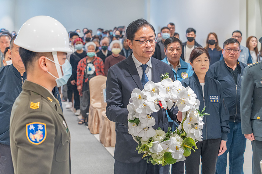 桃園市軍人忠靈祠春祭大典  張善政緬懷國軍先烈為國犧牲奉獻