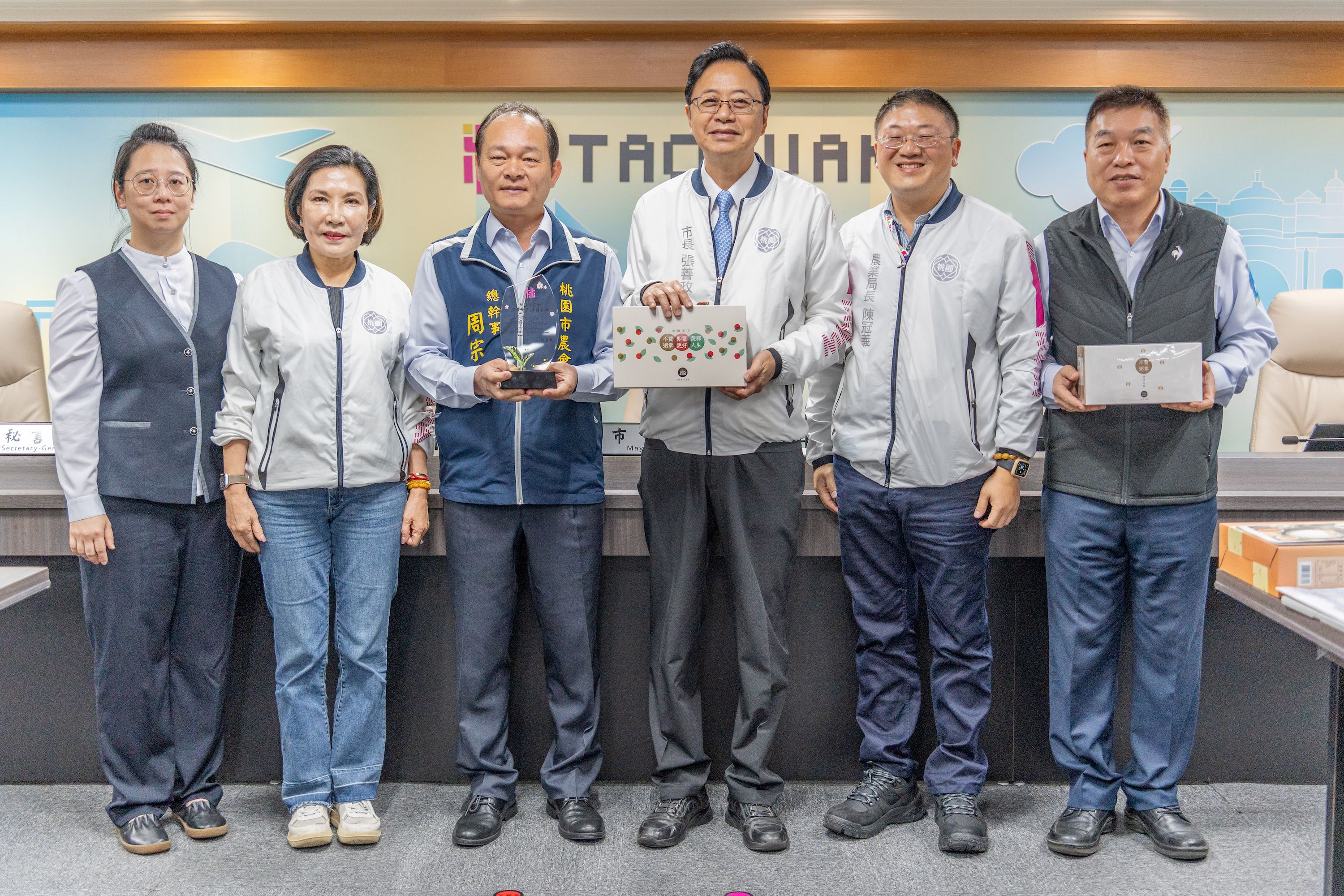 「臺灣農會百大精品」 桃園獲選三項  張市長鼓勵各界支持在地農產品