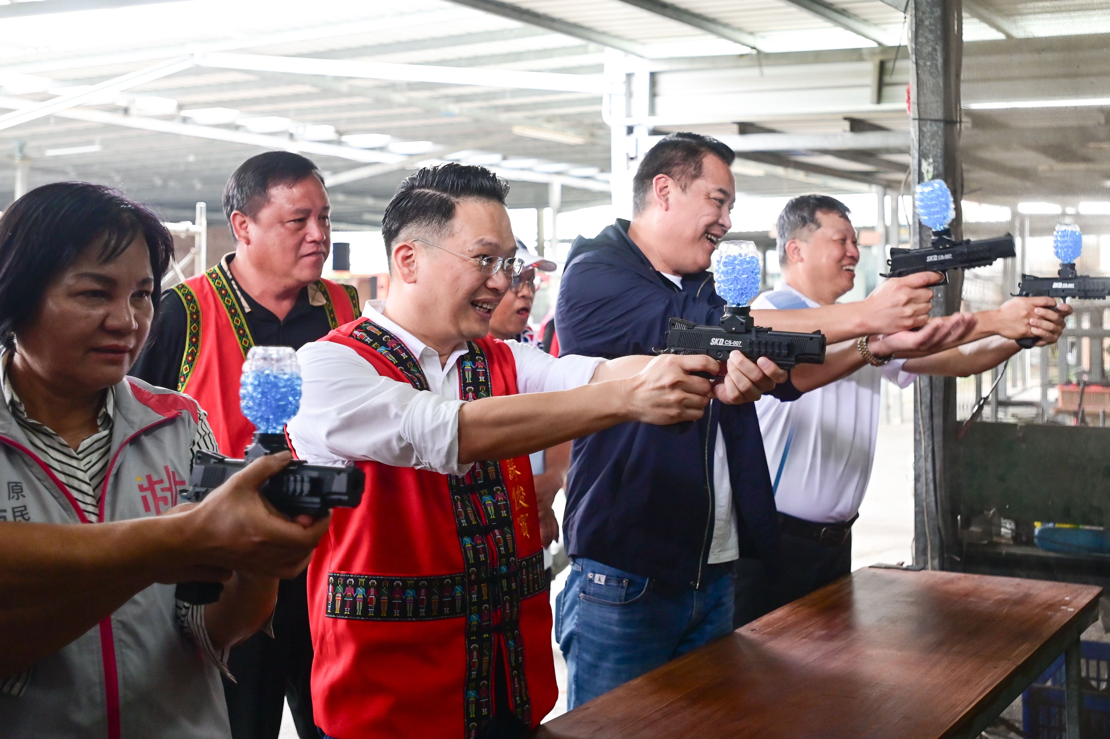 桃園市原民盃漆彈射藝錦標賽　蘇副市長：持續推動原住民族體育文化