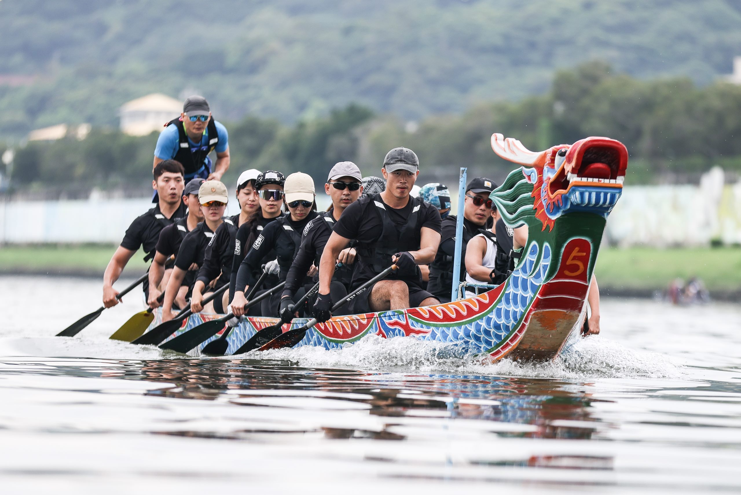 2024臺北國際龍舟錦標賽熱血集訓 舵手研習營操練力拚賽史...