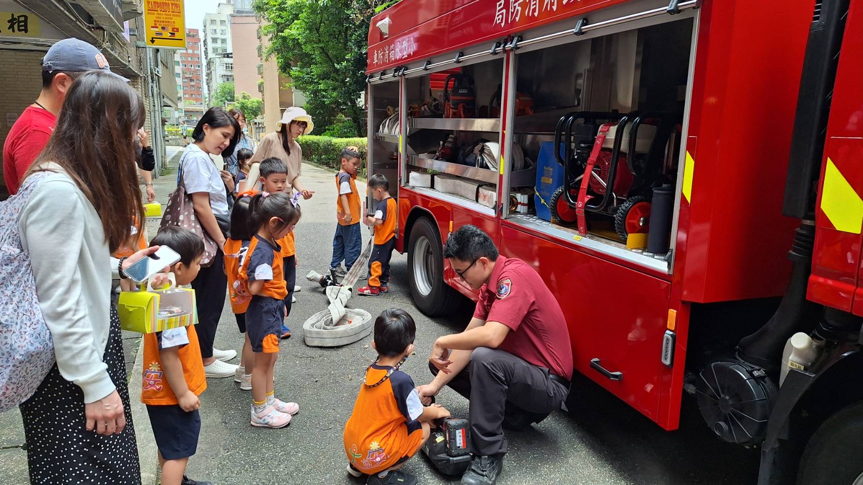 北市幼兒園「愛的心體驗   童心齊防災」...