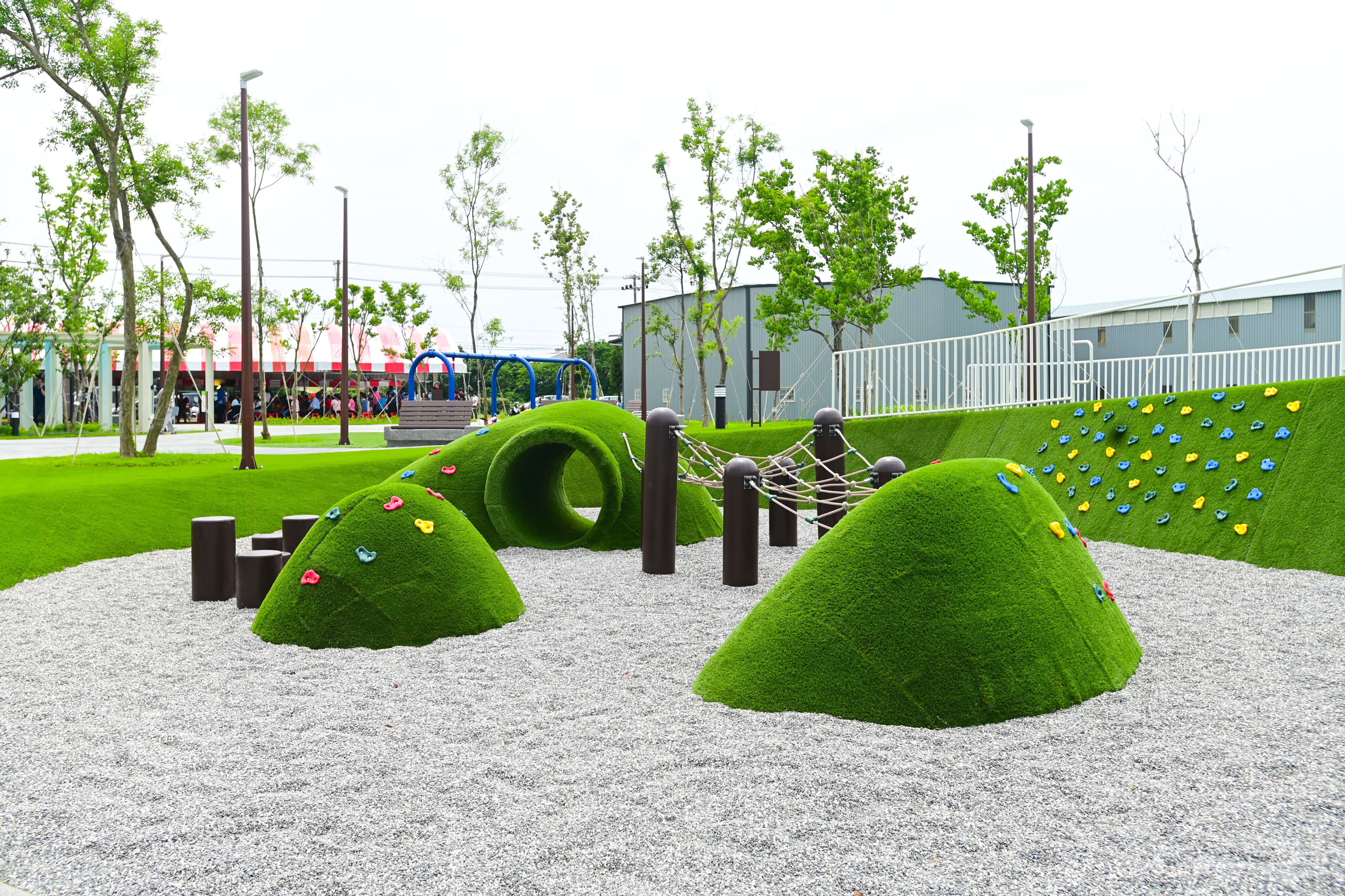 蘆竹首座共融公園啟用  千塘之鄉概念打造...