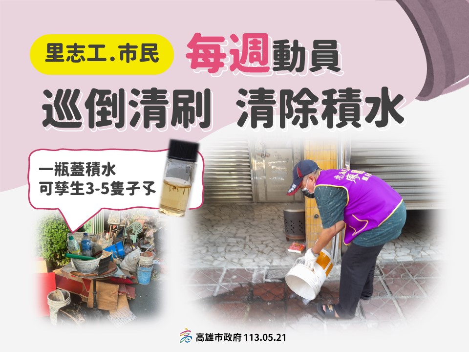 落實登革熱防疫基本功  防疫團隊依法裁罰並輔導住戶改善