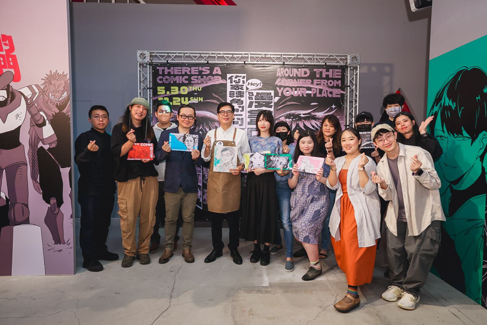 「你家轉角開一間漫畫店」開展   暢遊迷人的漫畫世界...