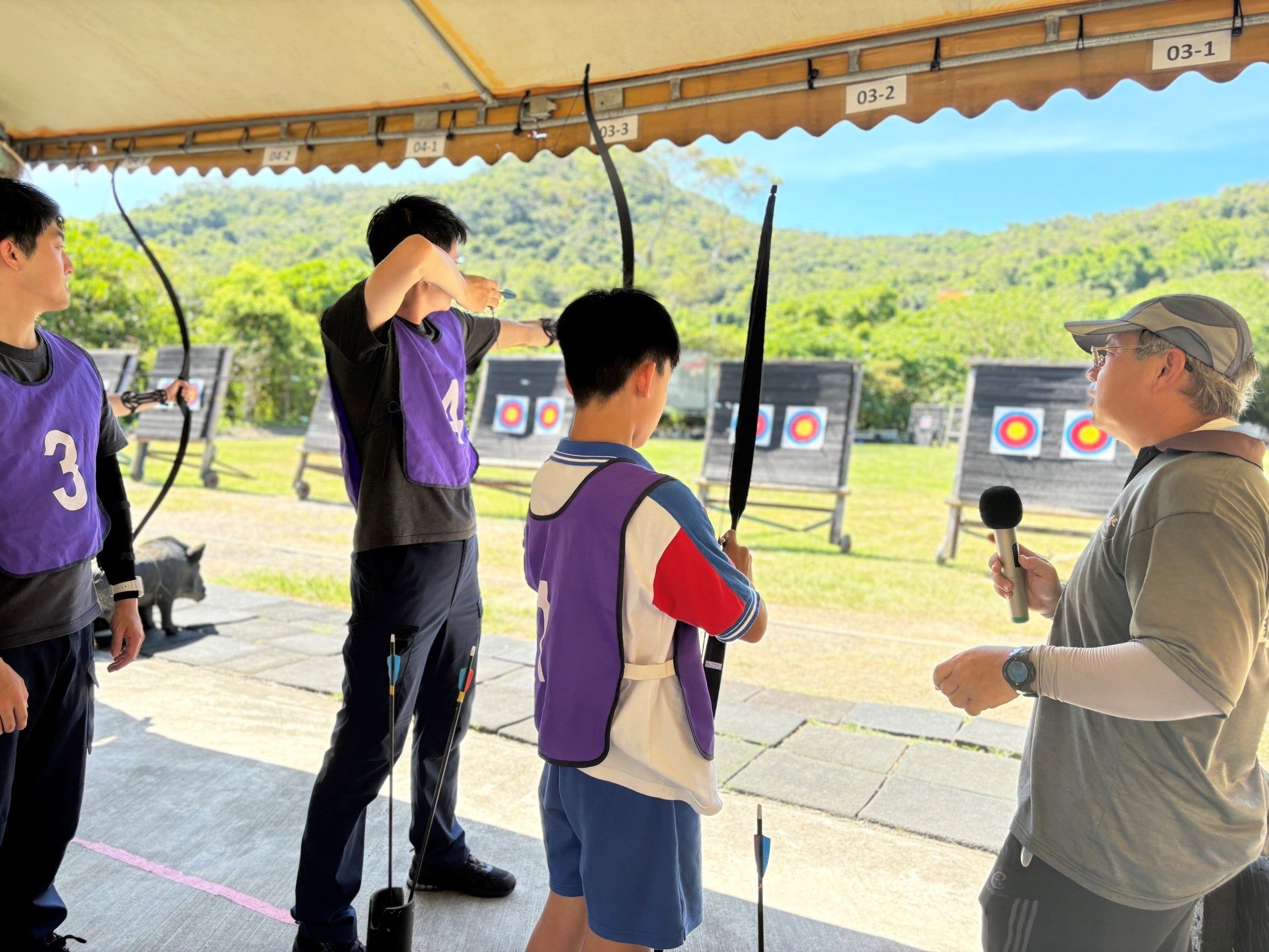臺北市少輔會社工邀您共享射箭運動  鼓勵少年勇於自我挑...