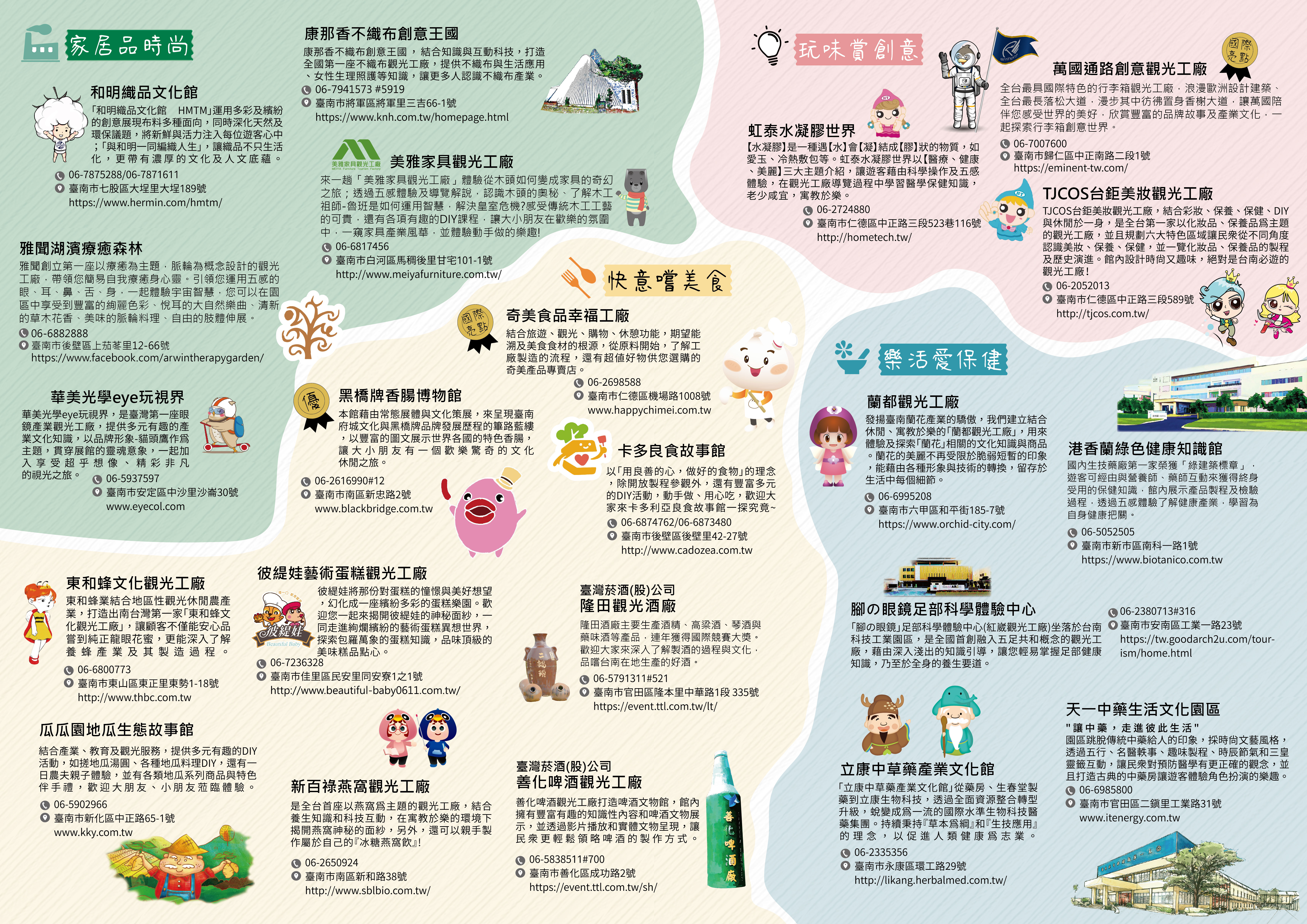 嬉遊臺南觀光工廠  多項大獎等你帶回家...