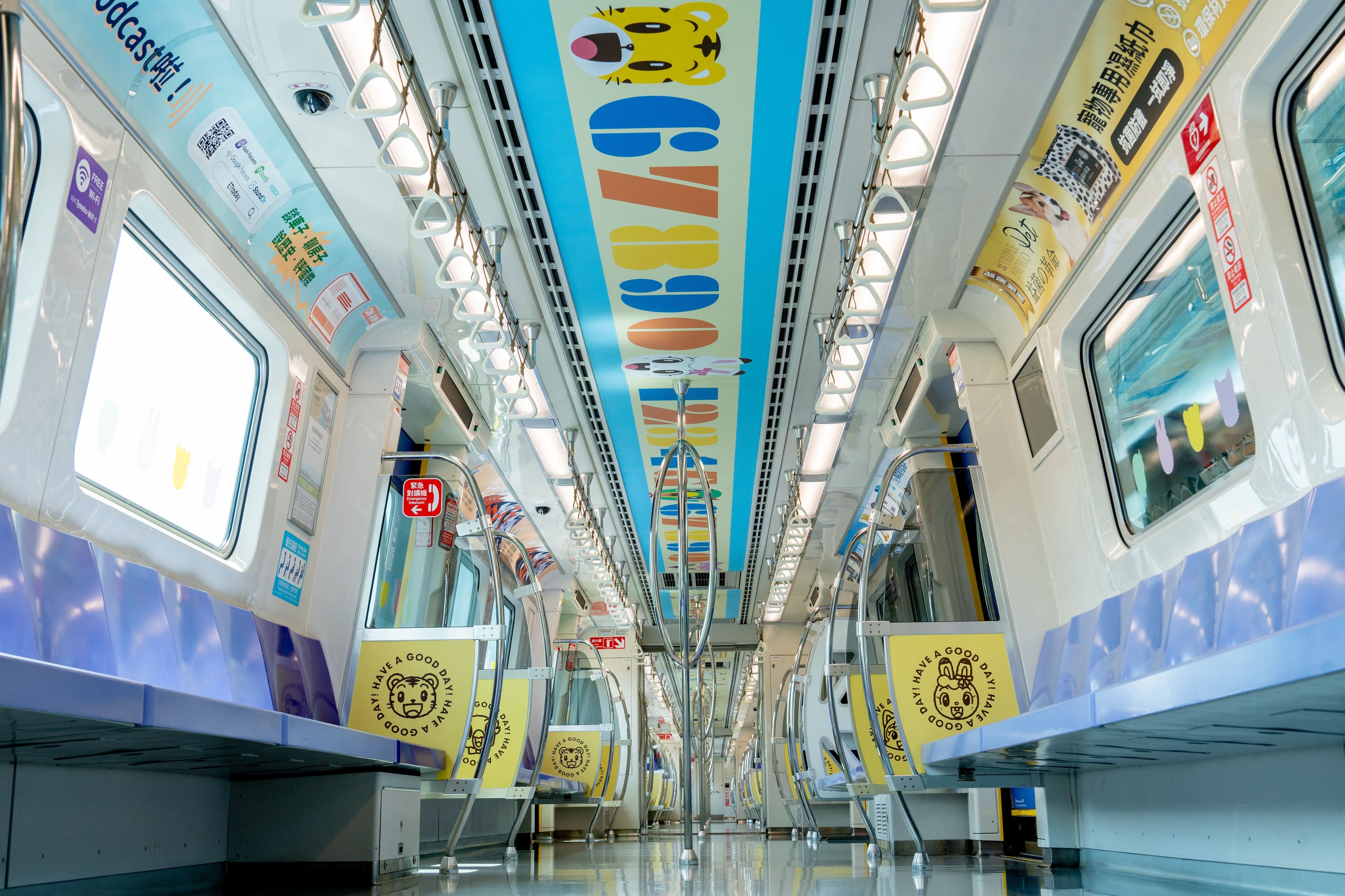 桃捷Let’s Go巧虎彩繪列車啟航  邀家扶中心孩童開箱同樂...