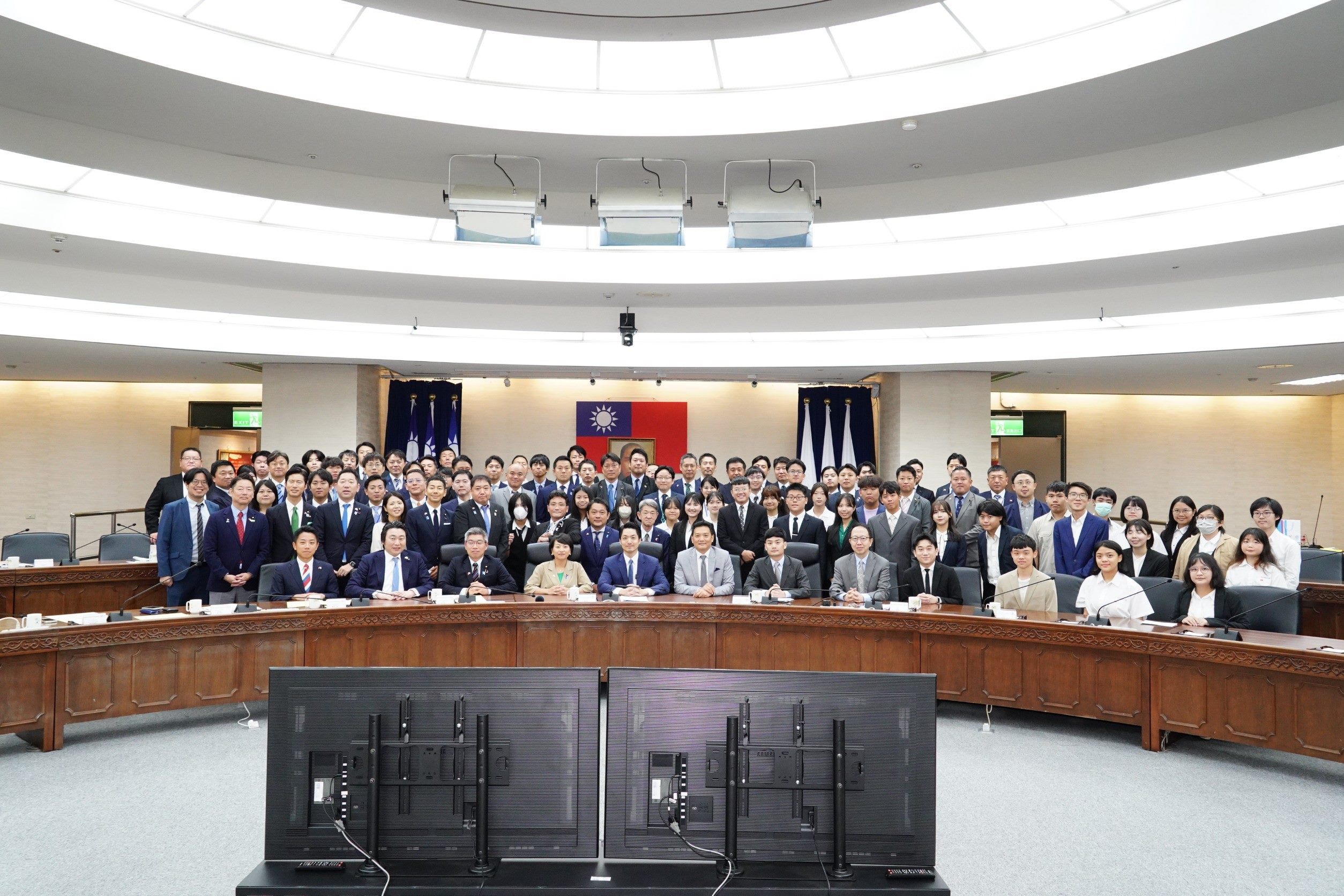 臺北市政府歡迎日本自民黨青年局訪問團 蔣萬安引用航海王...