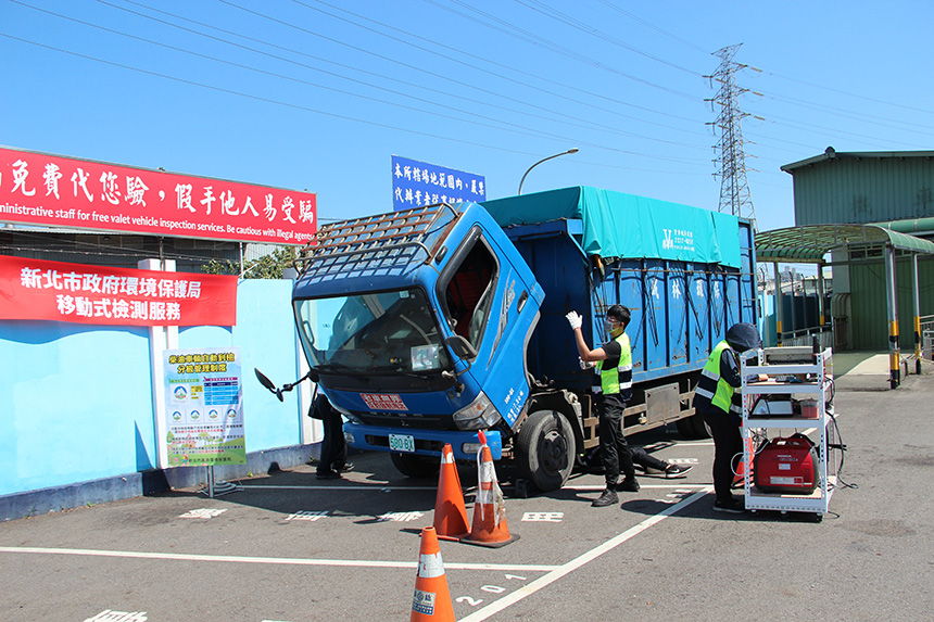新北首創柴油車隨到隨驗定檢服務  優級柴油車98.4%...