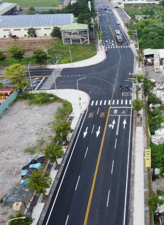 減碳改造燕巢中安路   建構綠色友善通行環境...