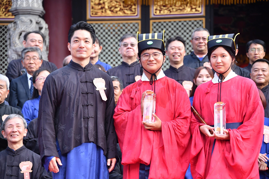 台北市祭孔大典  蔣萬安向教育工作者致上最高敬意...