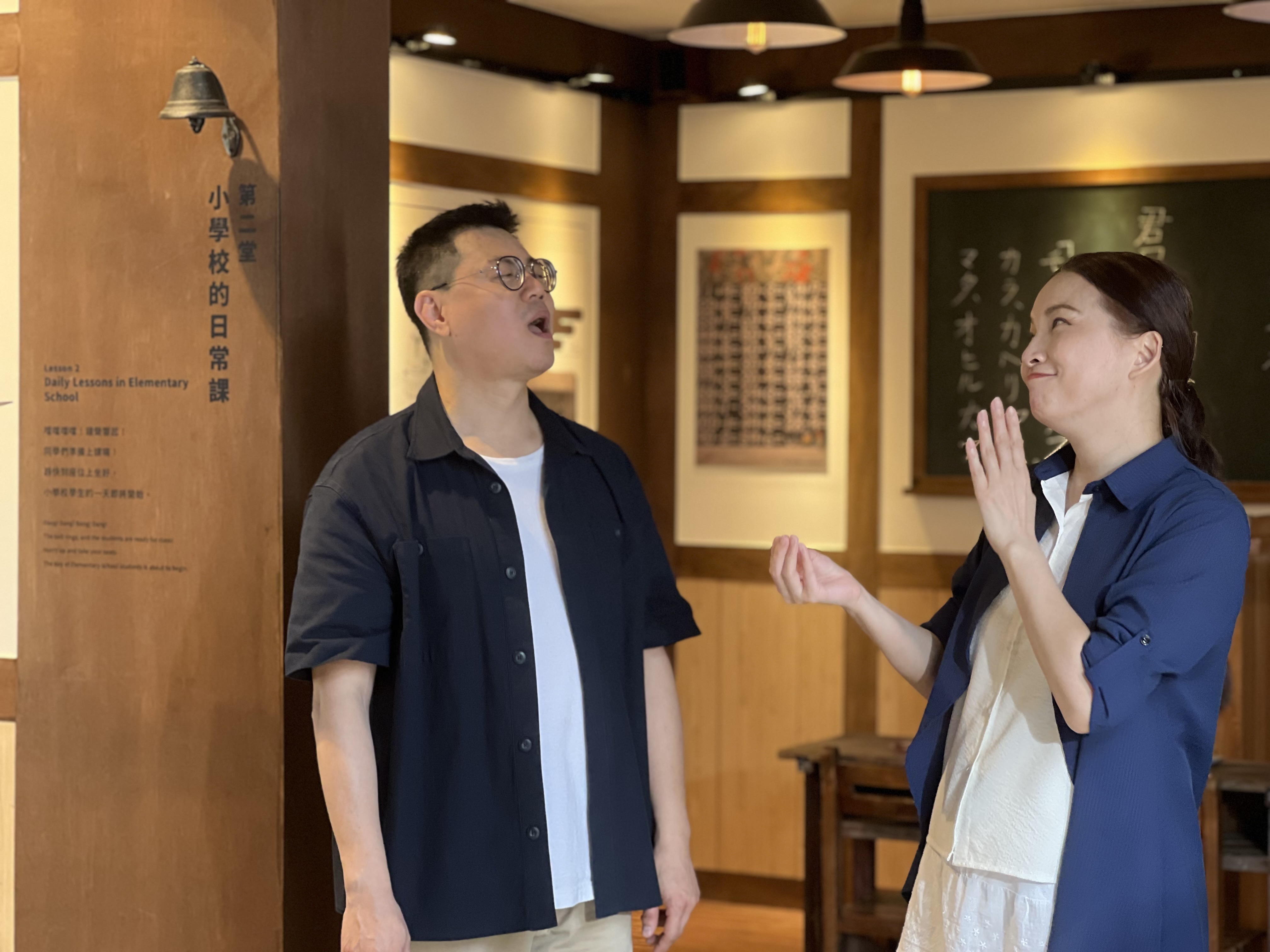 淡水古蹟博物館推真人手語導覽服務   「比出」古蹟之美...