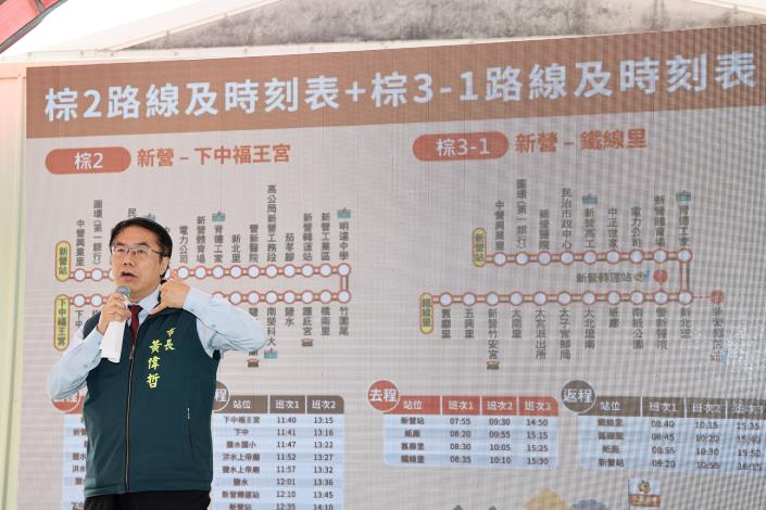 大新營區小黃公車新增4路線並串聯醫療據點  解決交通醫療...