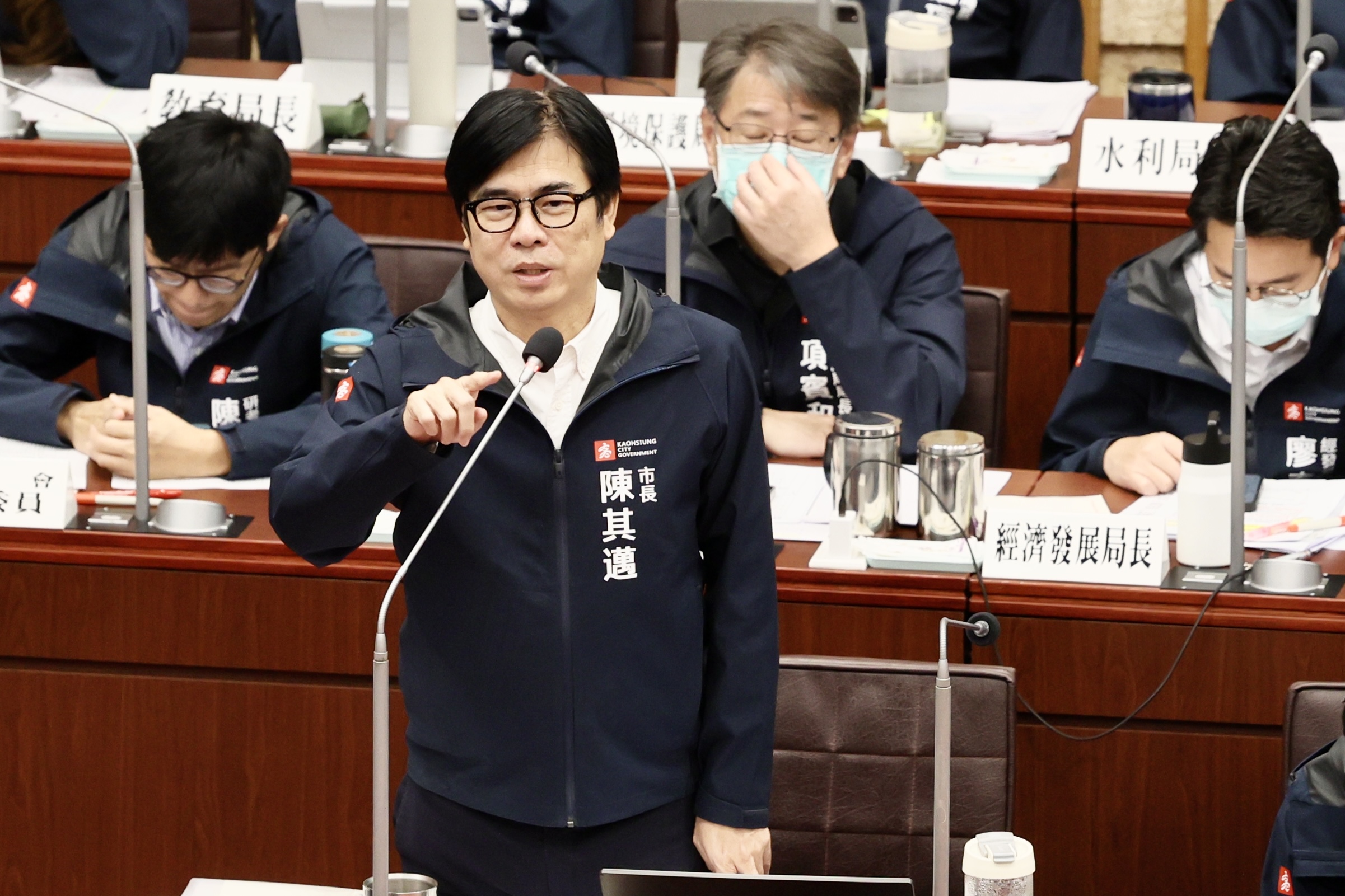 議員關心高鐵南延暨火車站周邊發展 陳其邁：積極建議中央以高雄車站發展為核心