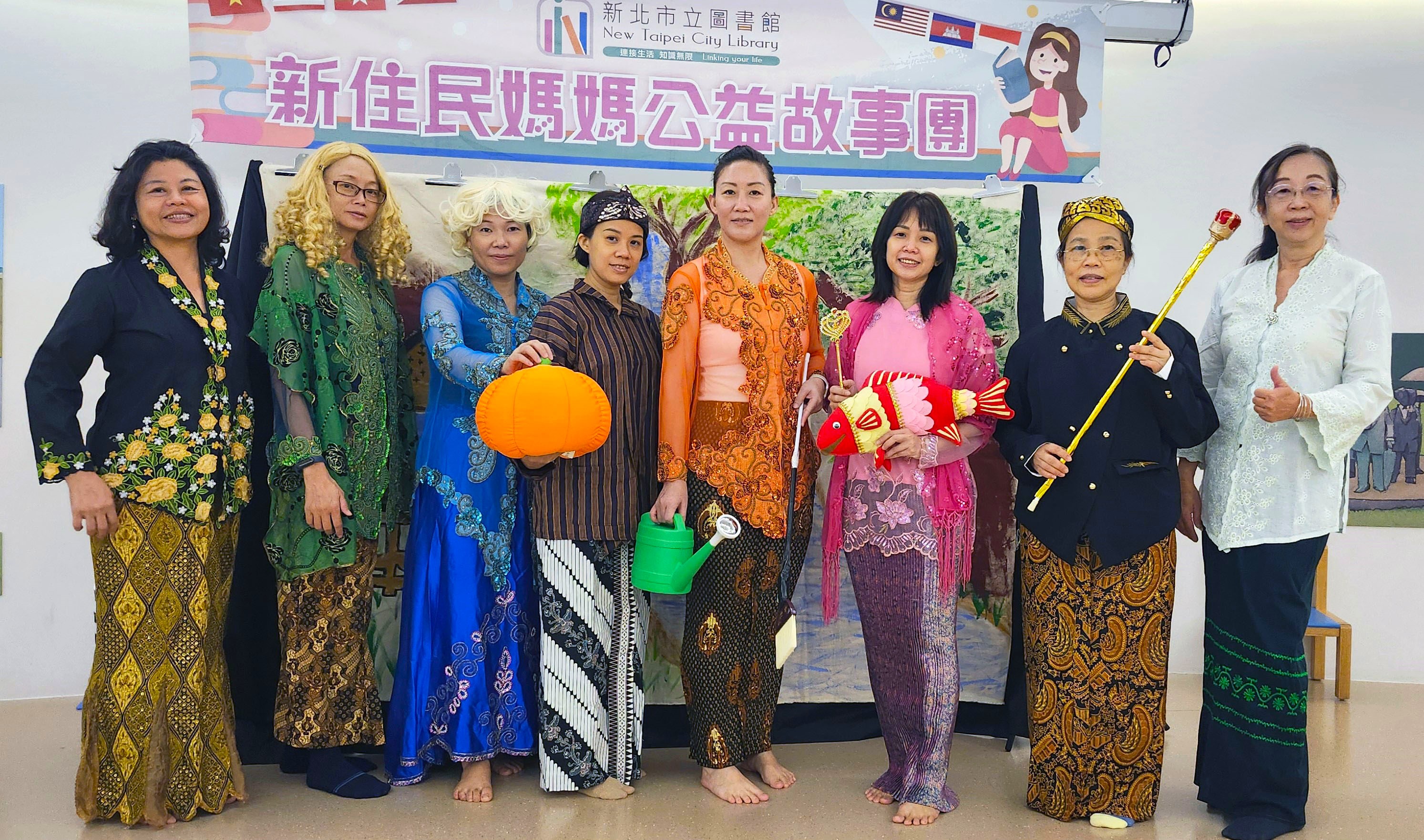 家鄉美食變東南亞料理故事劇  新北市圖「新住民公益故事...