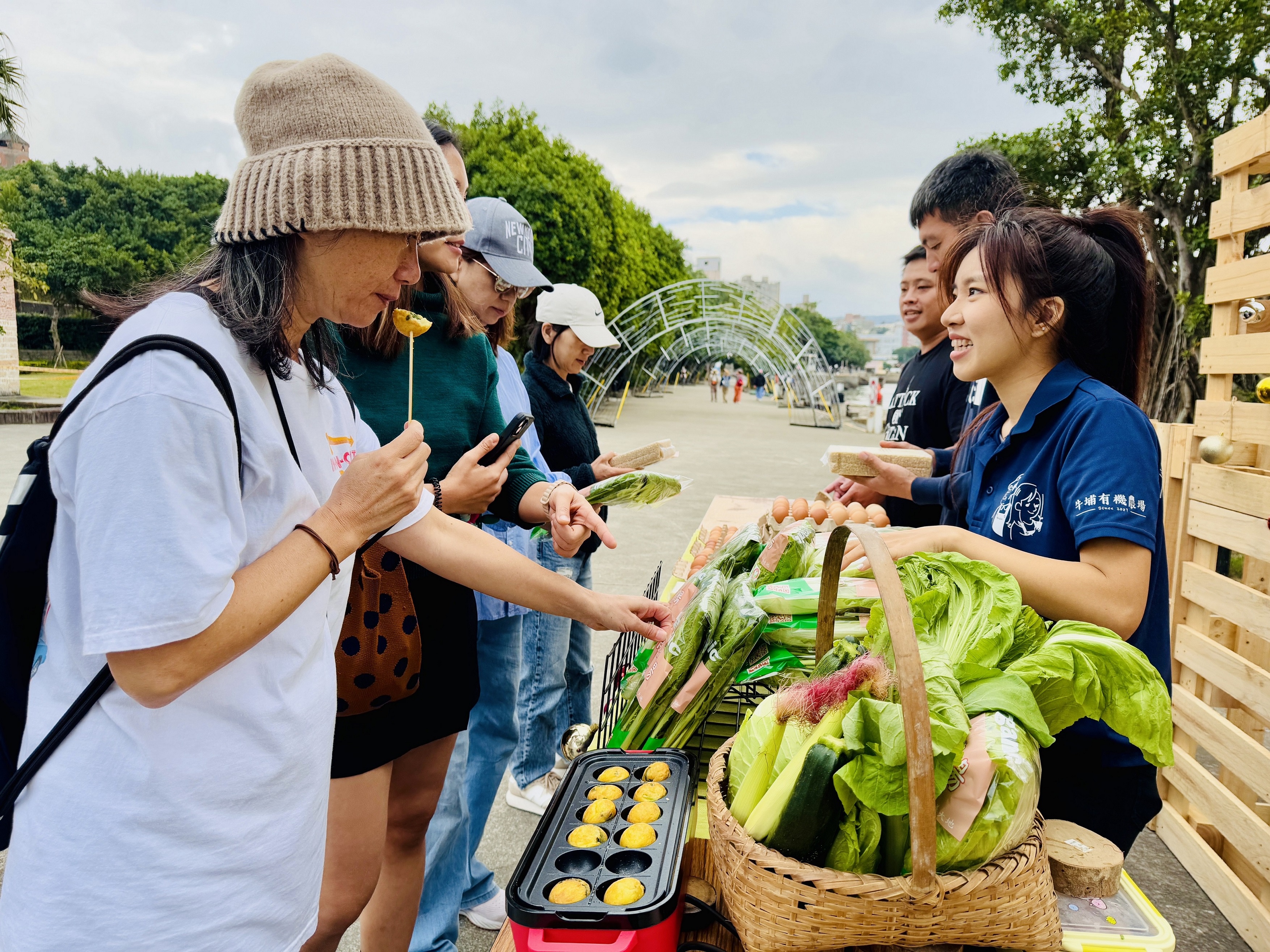 淡水古蹟博物館攜手北海岸小農　海關碼頭變身「尚青」市...