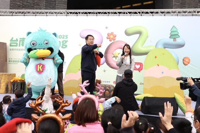 2025台南耶誕跨年首站南科啟航 童趣嘉年華超過5千人次參與...