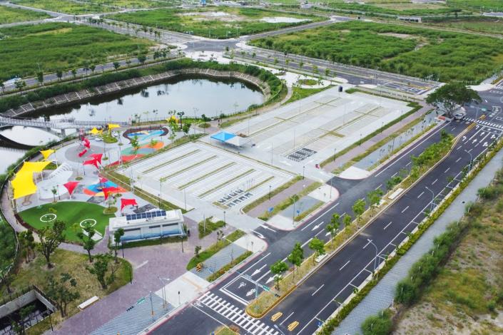 臺南市北安商業區重劃工程完工啟用 ...