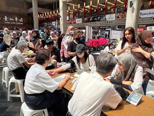 臺北市114年免費移工健康關懷健檢活動 2月23日北車大廳等你...