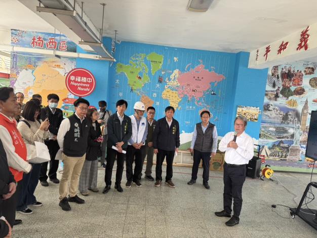0121地震災損 楠西國中重建獲教育部專案補助 行政院政委視...