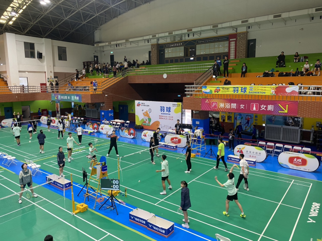 114全中運羽球資格賽熱血開打  全臺好手齊聚臺南...
