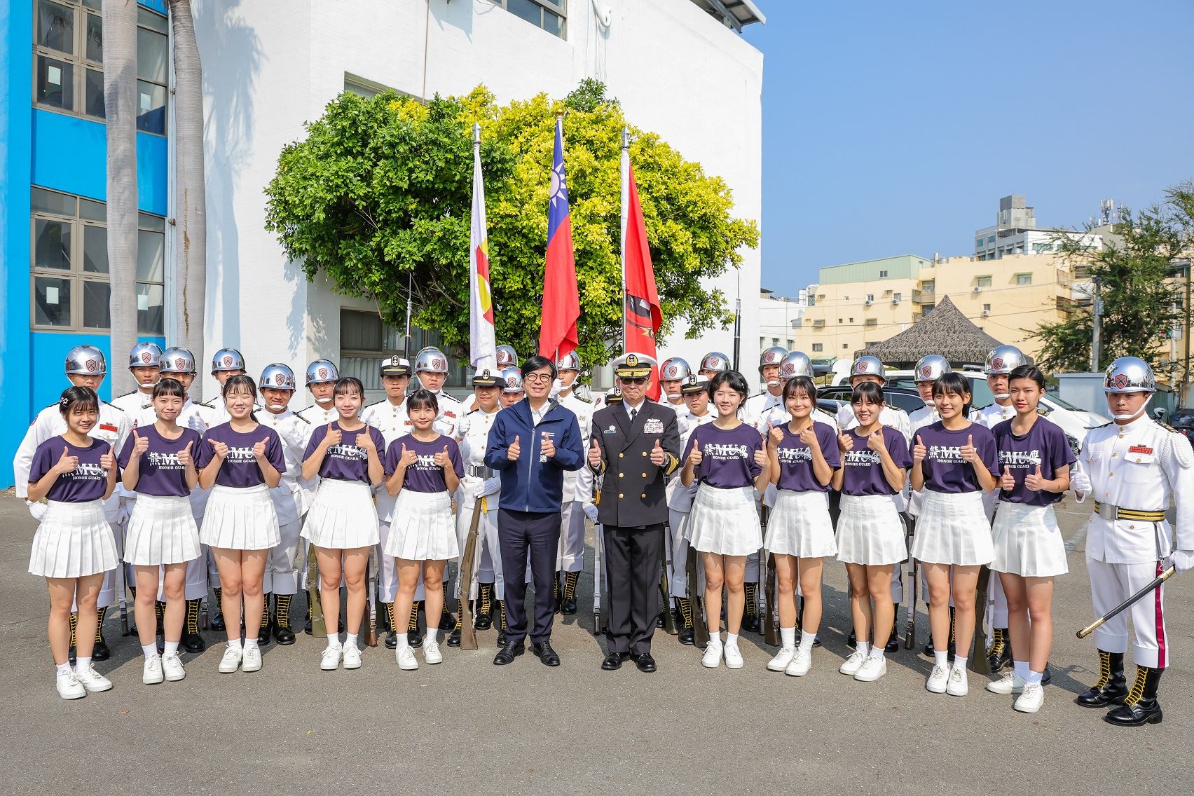 海軍114年敦睦遠航訓練支隊  環島航訓歡迎儀式 
