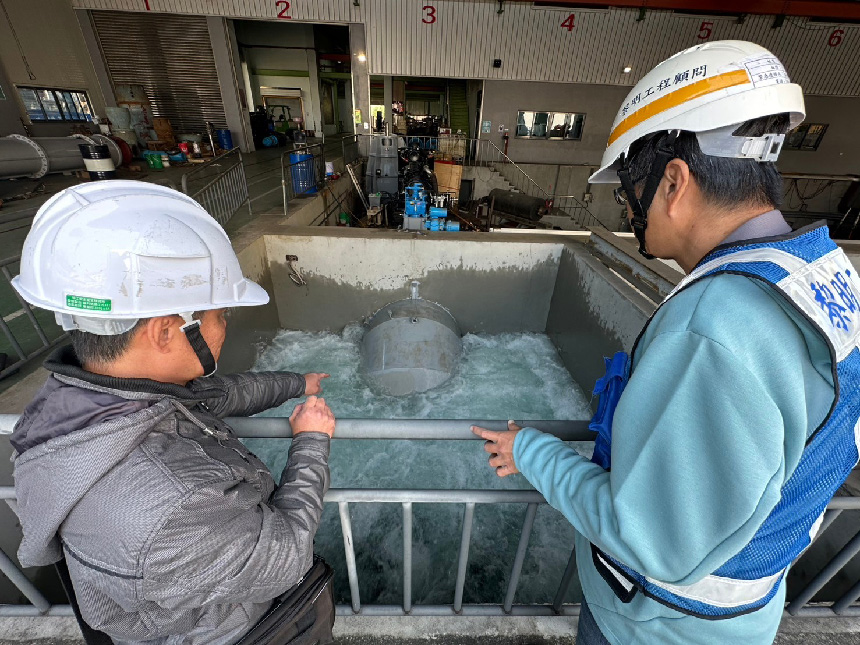 淵中抽水站防汛能量再升級  125秒可抽乾一座標準游泳池水...