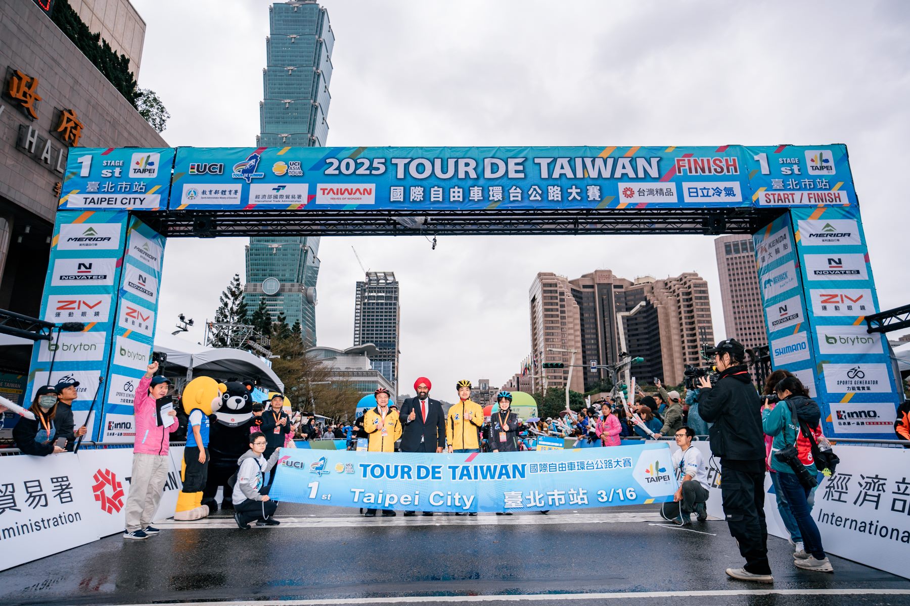 臺灣唯一國際公路賽  臺北市經典城市繞圈賽圓滿成功...