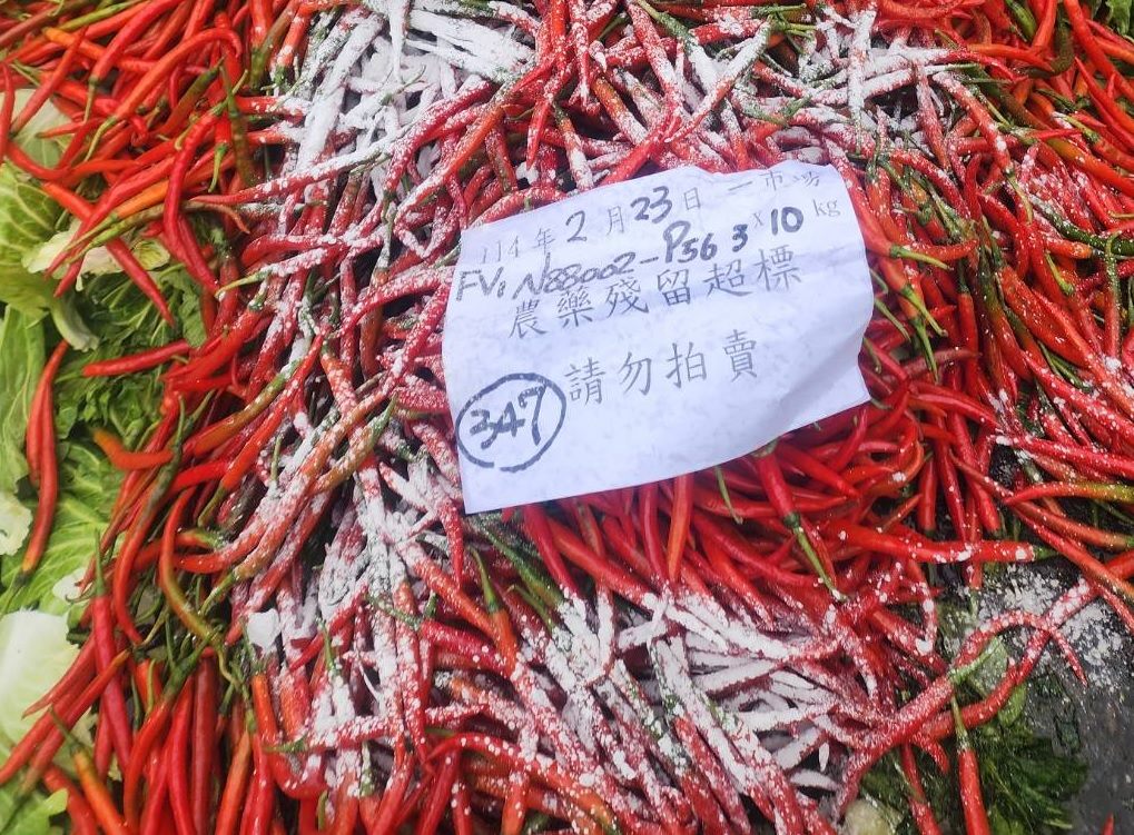 114年2月批發市場蔬果農藥添加物殘留抽驗結果...