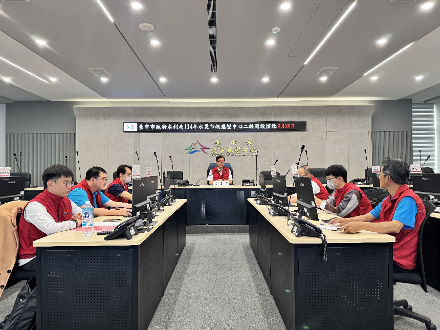 汛前市級水災應變演練  水利局守護市民家園隨時備戰