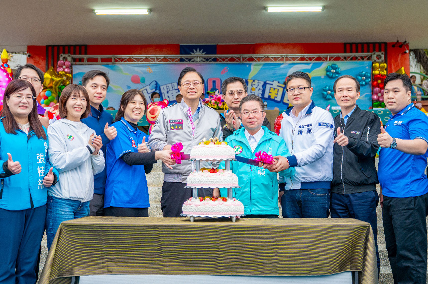 南崁國中百年校慶暨操場整建工程啟動  張善政肯定全方位...