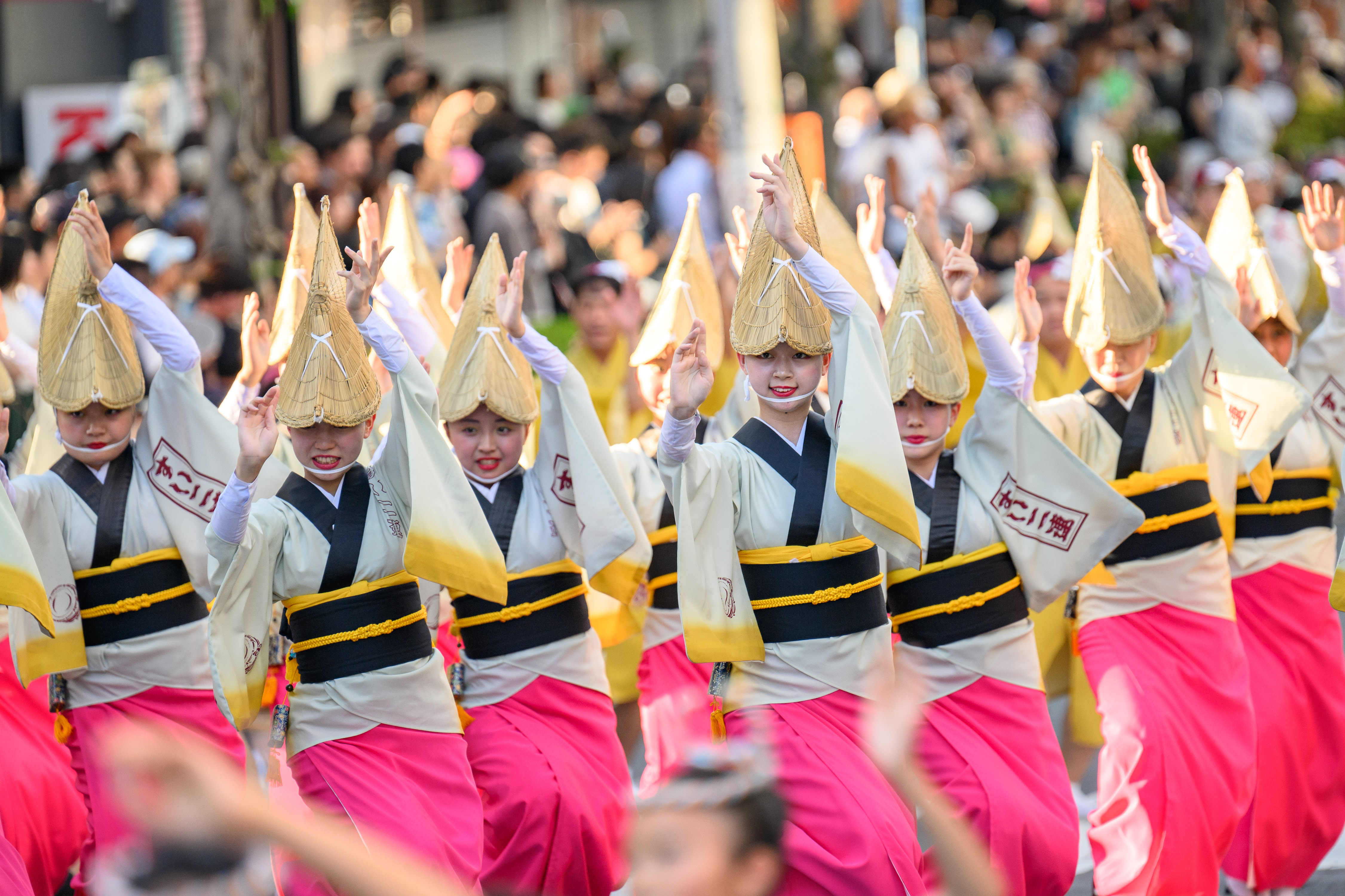 日本東京高圓寺阿波舞  百位舞者板橋盛大公演...