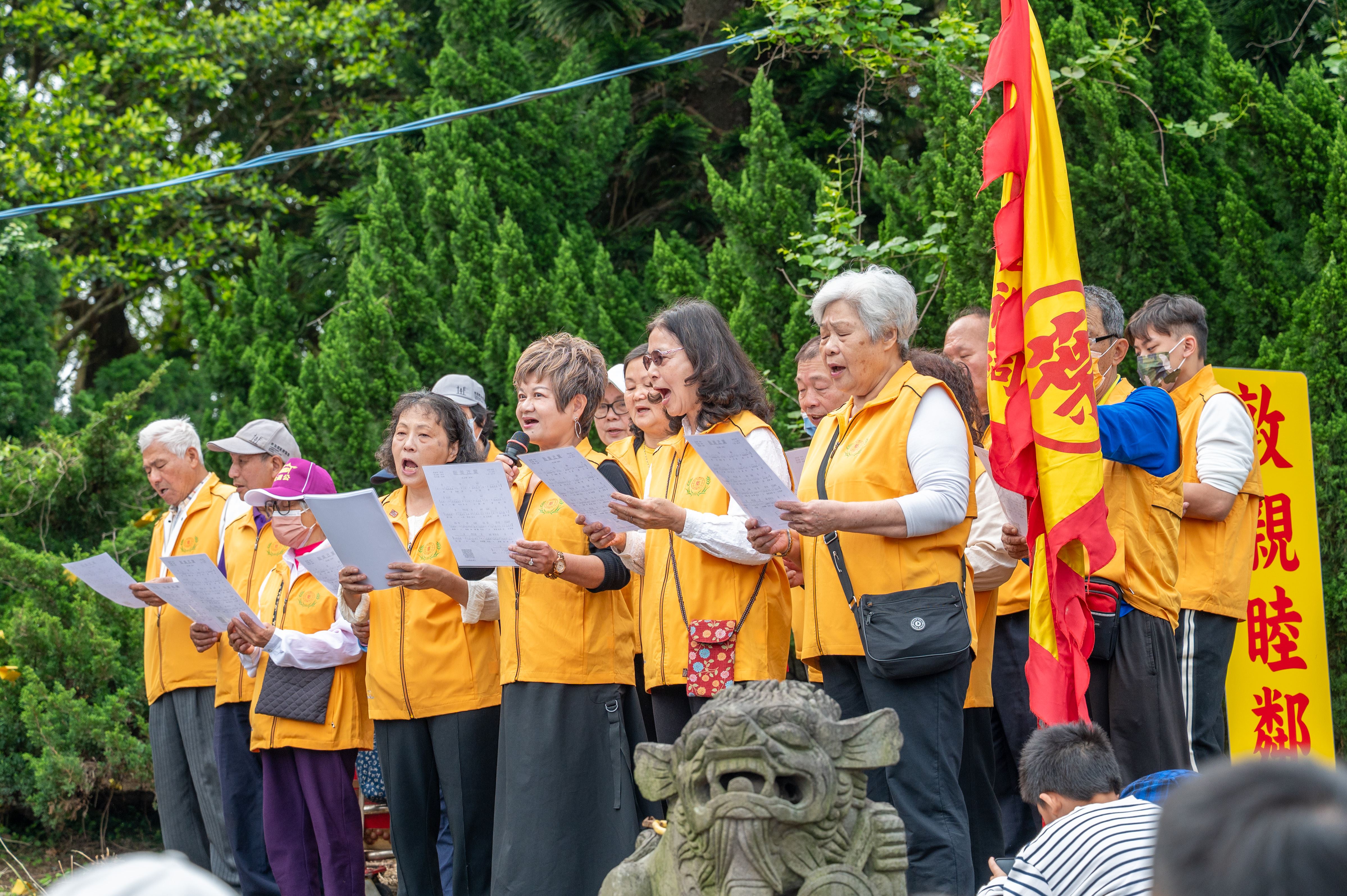 桃園市葉春日公清明祭祀典禮  展現慎終追遠精神...