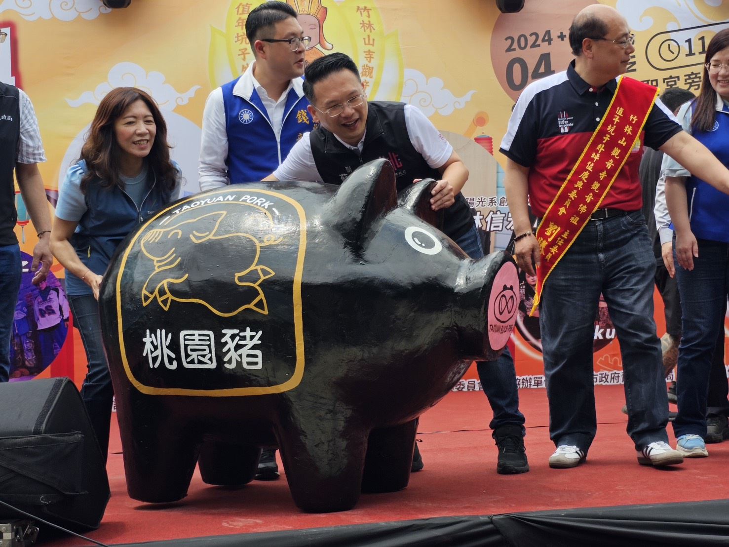 竹林山寺過頭媽輪值蘆竹   桃園傳承225年輪值制度...