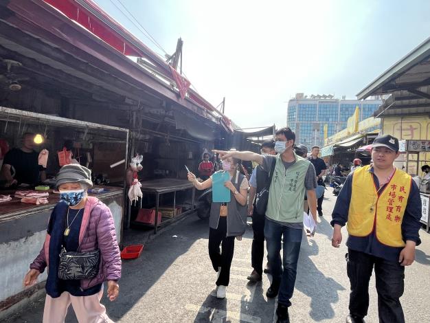 保障民眾食安  臺南市府啟動聯合稽查民有市場肉品衛生...