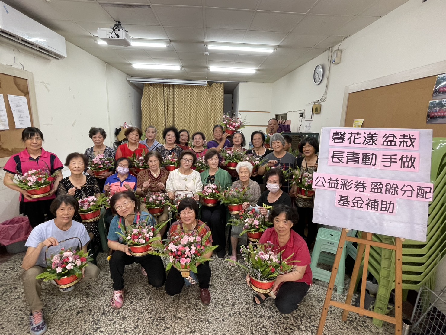 馨花漾手作賀母親節　帶動長者手巧心花開...