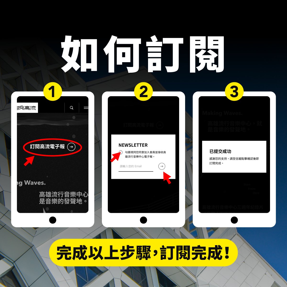 高雄流行音樂中心於官網推出全新線上專欄《閱讀音樂》...