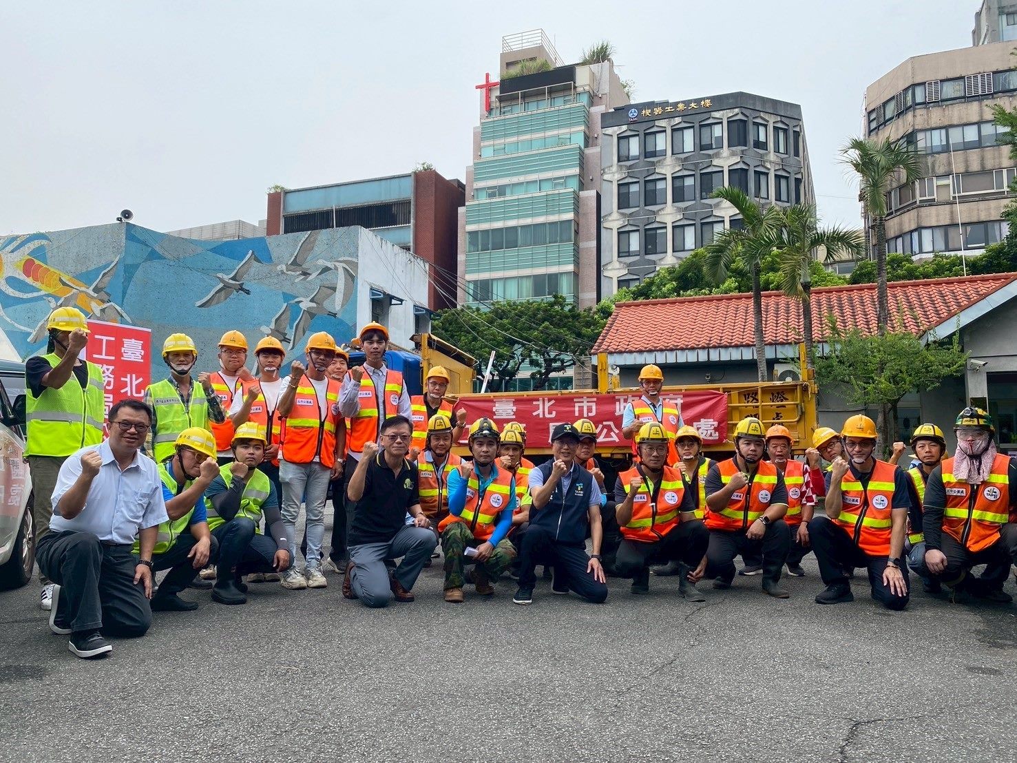 北市府盤整人力機具馳援嘉義救災