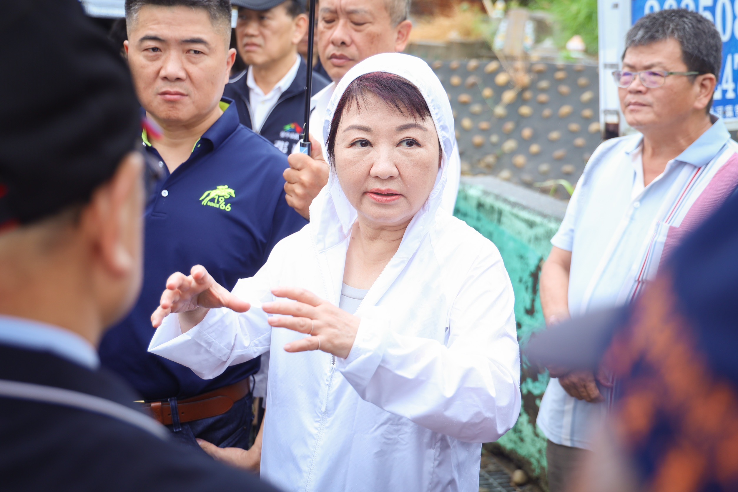 盧秀燕勘災指示加強戒備  台中豪雨致海線道路積水已消退...