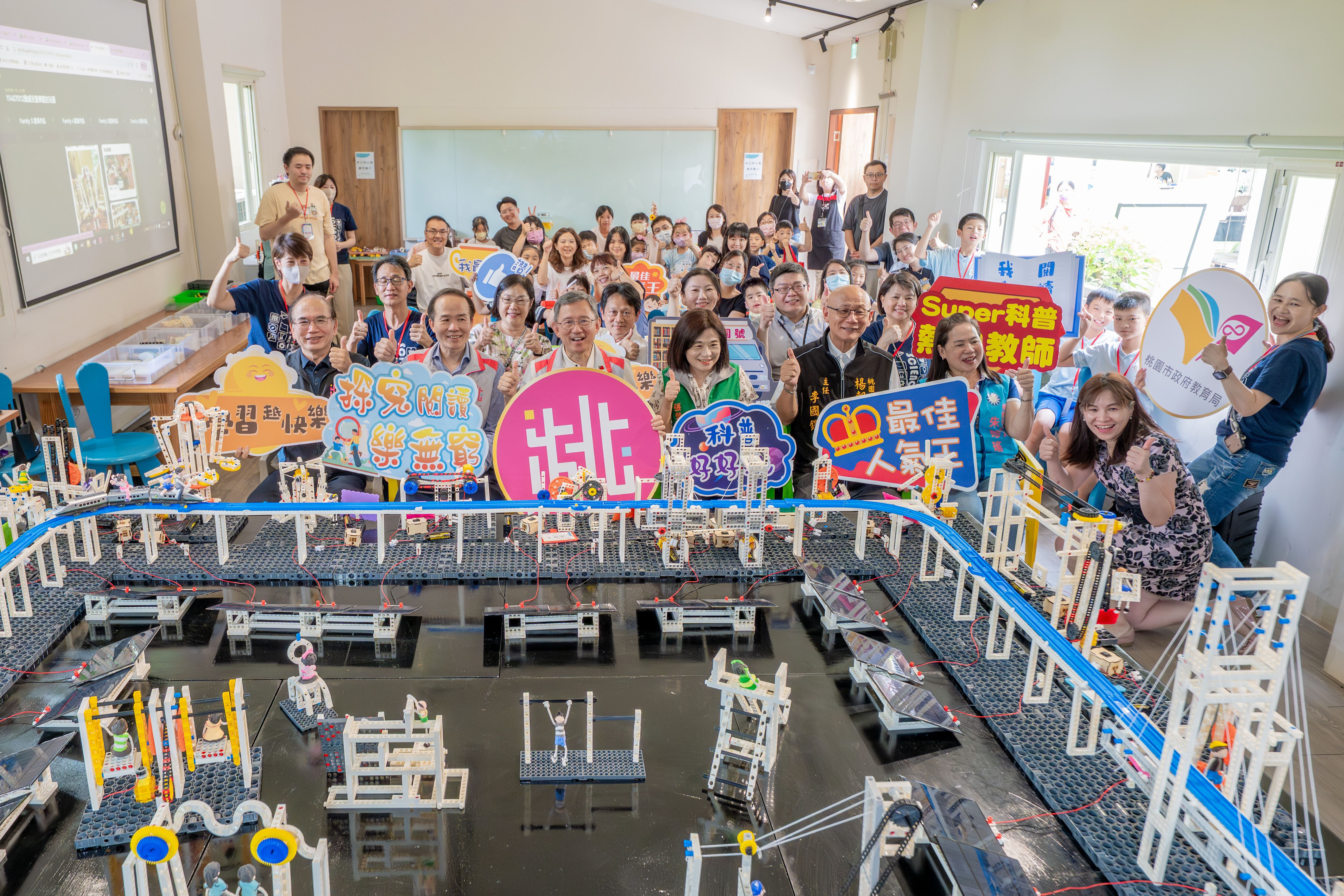 科普小桃子i學營熱烈開營　王副市長：培養科學素養與創造...