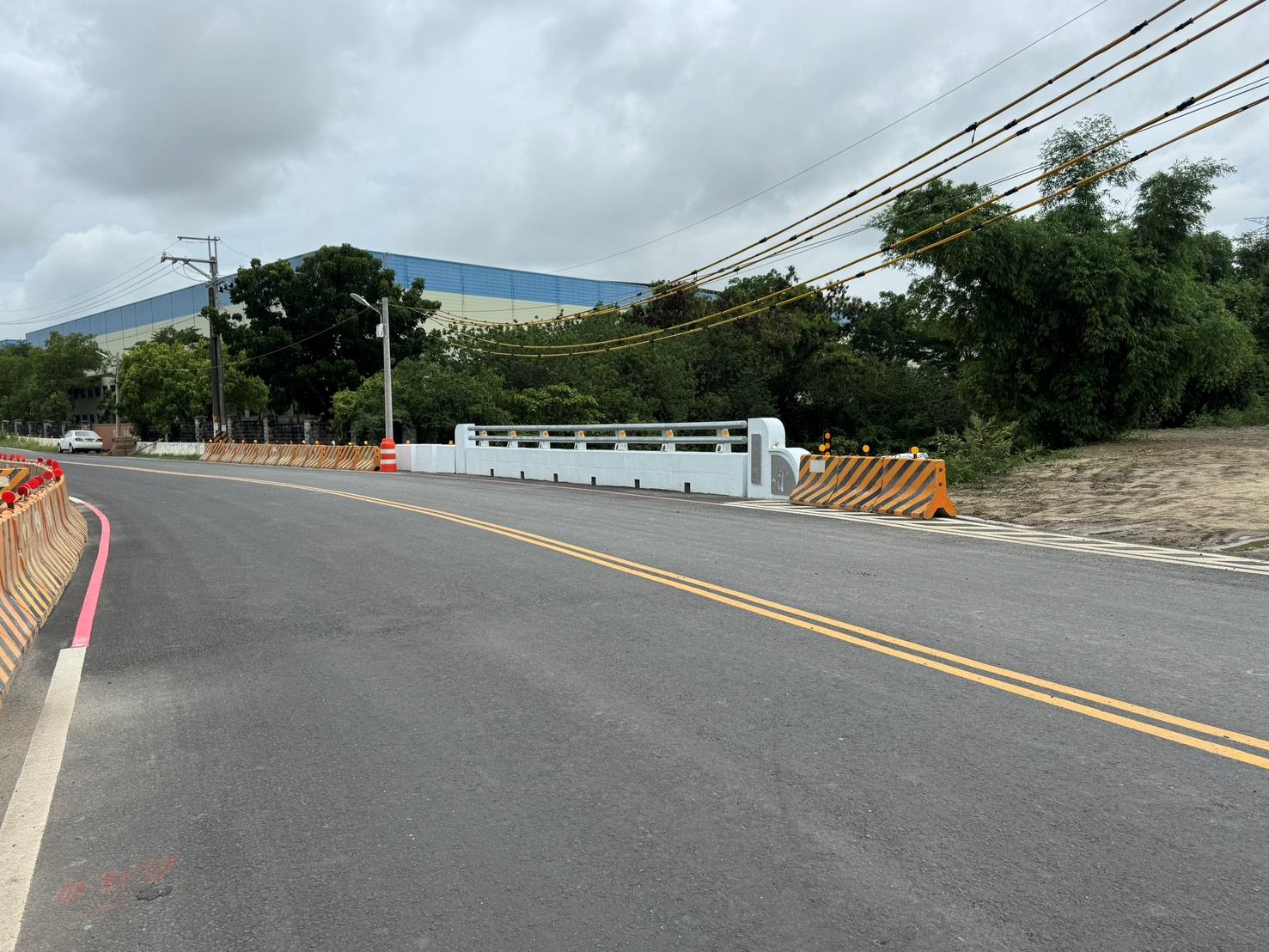 路竹竹園里橋通車提升行車安全更順暢...