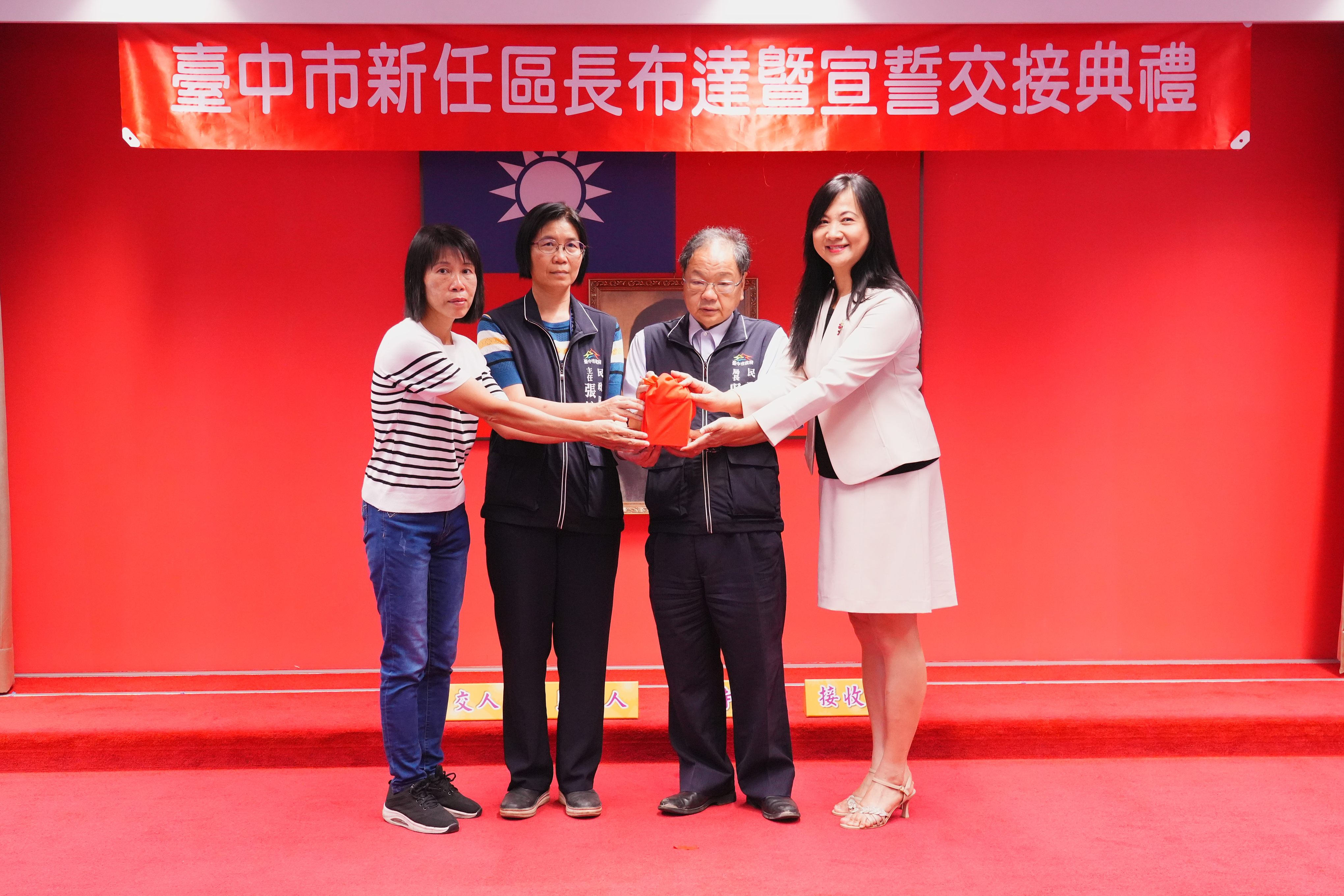 沙鹿區新任區長布達  民政局長期勉任重道遠